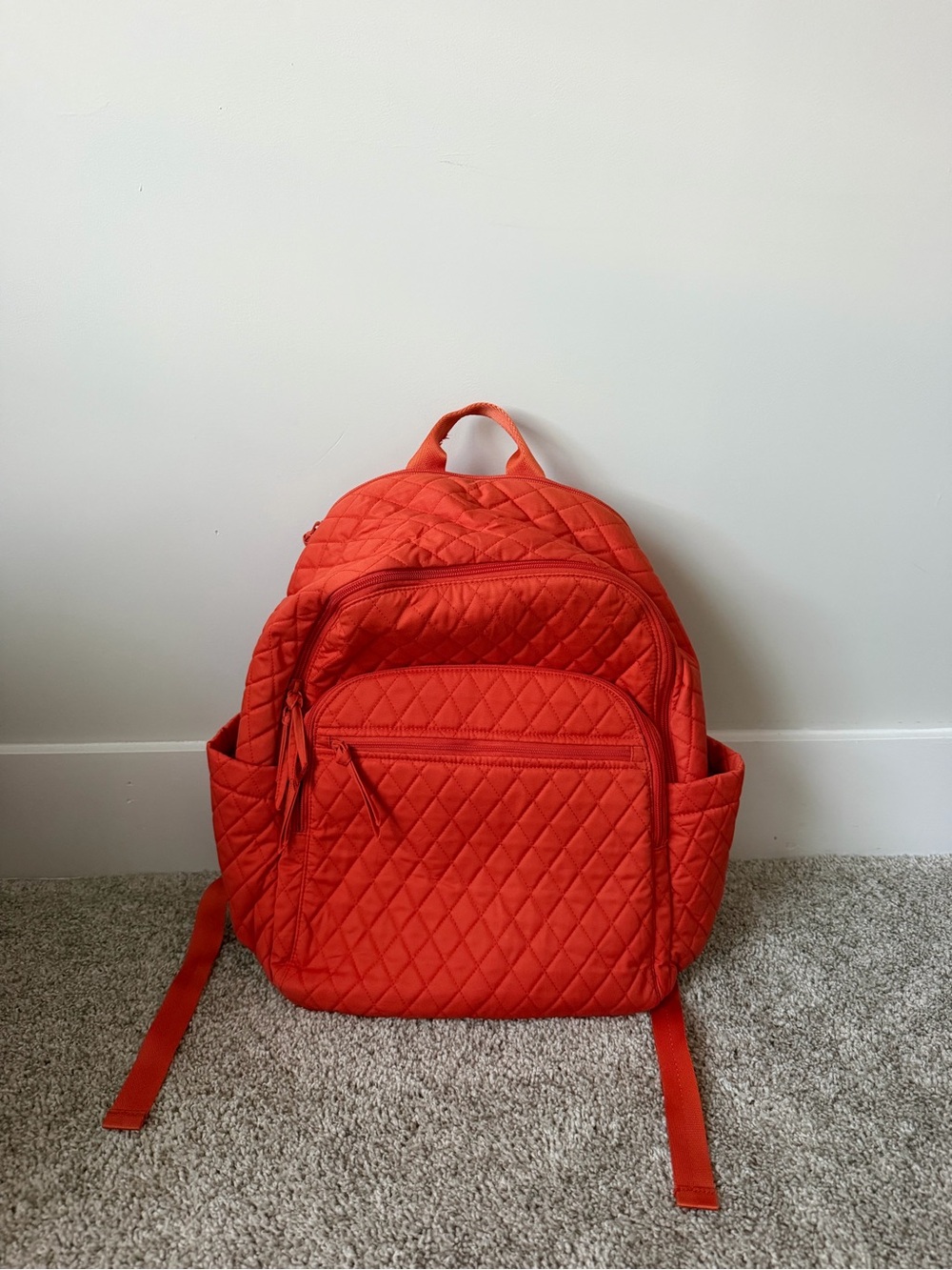 Vera Bradley Bancroft Backpack - Koi Orange - Picture 1 of 6